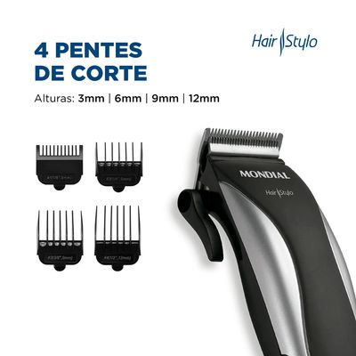 Máquina de Cortar Cabelo Mondial CR02 - 220V UNICA