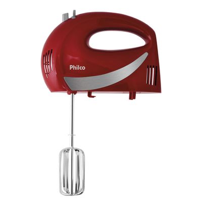 Batedeira Philco Paris Inox Vermelha 400W 127V