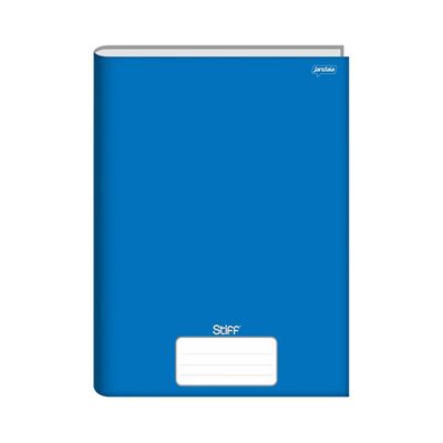Caderno Universitário Jandaia Brochura Capa Dura 1 Matéria Azul UNICA