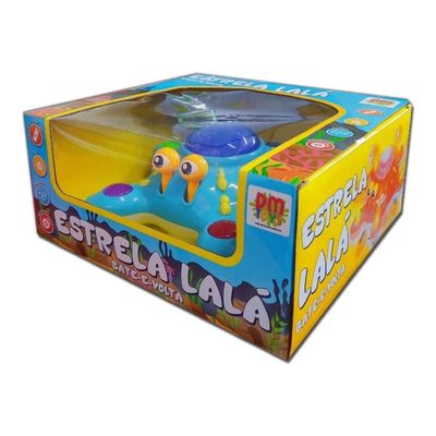 Estrela Lalá Bate E Volta Azul DMT3900 - Dm Toys