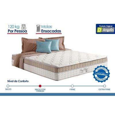 Cama Box Queen + Colchão Molas Anjos King Best