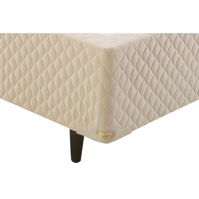 Cama Box Solteiro Herval Triumph Bordado 88x188x20