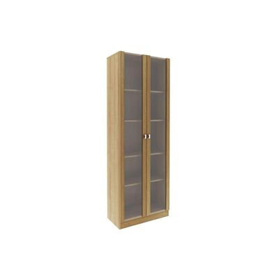 Multiuso Lavanderia AM-3112 c/ 2 Portas c/ Vidro Amêndoa - Tecno Mobili