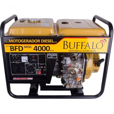 Motogerador Diesel Buffalo 7cv Monofásico 115/230v P Manual