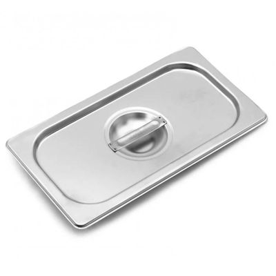 Kit 50 tampas Cuba Gastronomica Rechaud Inox 1/9x65mm Brasinox