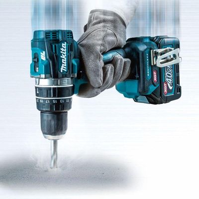 Parafusadeira Impacto 40v 2 Baterias Hp002ga201 127v Makita
