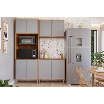 Torre Quente Cozinha MGM 3 Peças Áurea C3P56 Cinamomo/Platina