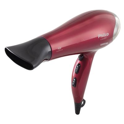 Kit Cuidados Pessoais Philco PKT3250 Cherry Tourmaline Íon 220V