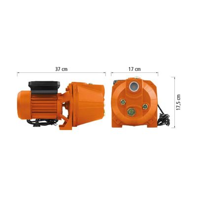 Motobomba Bomba D'água Elétrica Autoaspirante Tramontina BTA07 Bivolt Uso Doméstico Bivolt