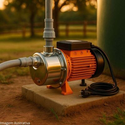 Bomba D'água Elétrica Autoaspirante Inox BTA05i Tramontina Motobomba Poço Artesiano