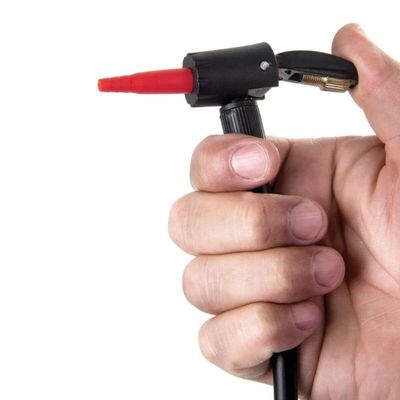 Bomba de Ar Encher Pneu Bicicleta Tramontina com Manômetro 160 psi Enchedor de Bola Boia