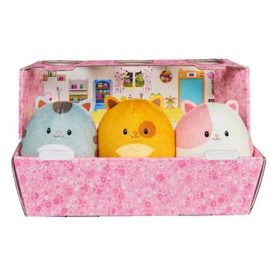 Pelúcia Gabby's Dollhouse 3 Mini Hamster Kitties Sunny 3914