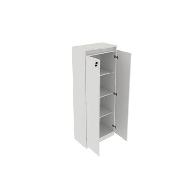 Armário Multiuso p/ Área Serviço AM-3110 c/ 2 Portas c/ Chave Branco - Tecno Mobili