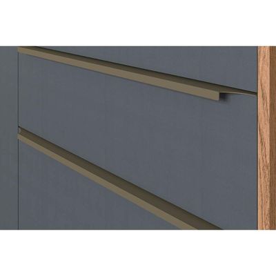 Cozinha Modulada Herval 14 Peças Versalis C14P166 Freijo/Cinza Argila