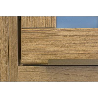 Cozinha Modulada Herval 14 Peças Versalis C14P166 Freijo/Cinza Argila
