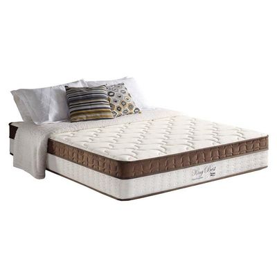 Colchão Casal Molas Anjos King Best Brown 138x188x28