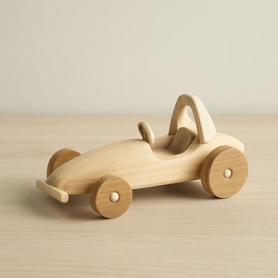 Carrinho Infantil Madeira Fórmula 1 coleção brinquedo