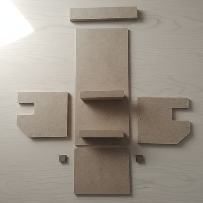 Kit 3 Carrinhos com Baú para Montar 24 Peças brinquedo educativo