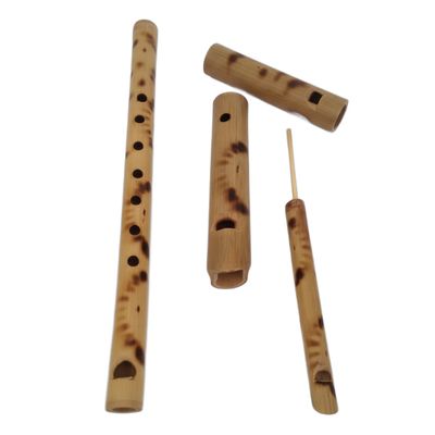 Flautas Tupi Artesanais Tradicionais 3 un instrumento musical