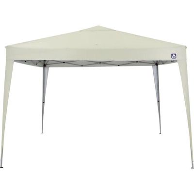 Tenda Gazebo 3x3m Bel Poliéster Bege Estrutura Alumínio