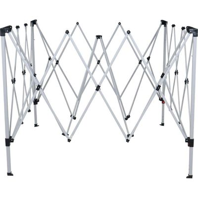 Tenda Gazebo 3x3m Bel Poliéster Bege Estrutura Alumínio