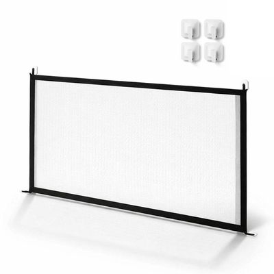 Tela Rede Protetora Pet Cães Gatos 110x73cm Removível Porta
