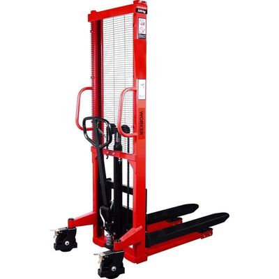 Empilhadeira Manual 1,0t 1150x550 Roda Dupla Nylon Worker