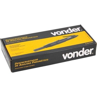 Desincrustador Agulhas Pneumático Reto 6 Pcm 1/4 Npt Vonder