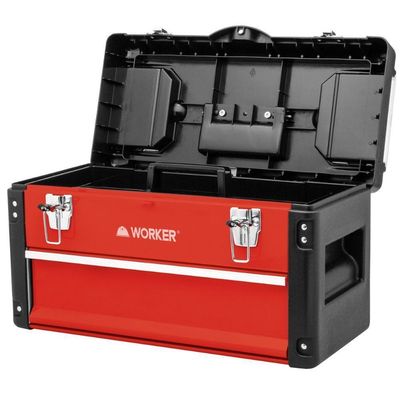 Caixa Polipropileno Para Ferramentas 49x23x28cm 1 Gaveta Worker