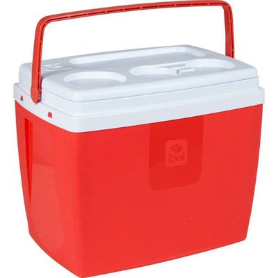 Caixa Térmica Bel 19 Litros Vermelha Polipropileno Eps