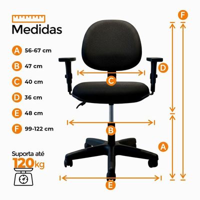 Cadeira De Escritório Oficial Operativa 1