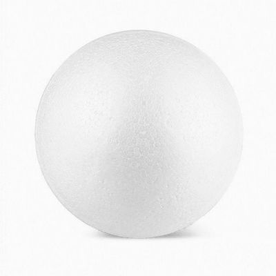 Bola de Isopor 75mm (7.5 cm) Branca Artesanato e Decoração