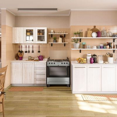 Fogao 5bcs Mesa Inox Mfi5bb Mueller Preto Bivolt