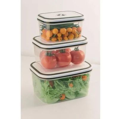 Potes Hermeticos Plastico Ret 10un Electrolux Transparente