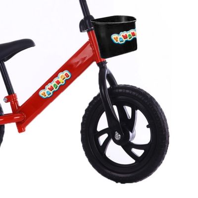 BICICLETA INFANTIL BALANCE 12 SEM PEDAL PNEU EM EVA VERMELHA - IMPORTWAY