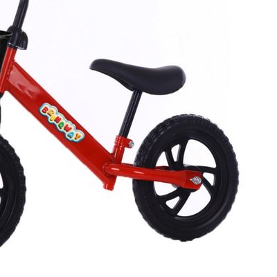 BICICLETA INFANTIL BALANCE 12 SEM PEDAL PNEU EM EVA VERMELHA - IMPORTWAY