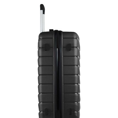 Mala Médias 23 kg Polipropileno 4 Rodas Route Preta M / Preto