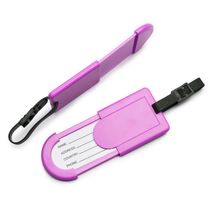 Etiqueta Retratil para Bagagem Rosa