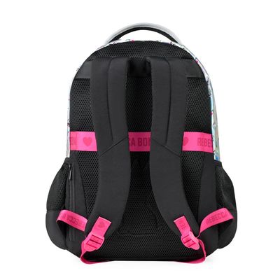 Mochila Escolar Feminina Rebecca BonBon Preta U / Preto