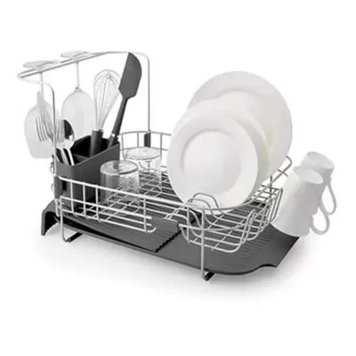 ESCORREDOR KITCHENAID DE PRATOS EXPANSÍVEL EM AÇO INOX KE894BXCG