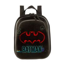Mochila Escolar Infantil de Costas Batman Preto