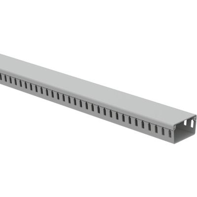 Canaleta para Painel Aberta 50x30x2000 mm Tramontina Cinza
