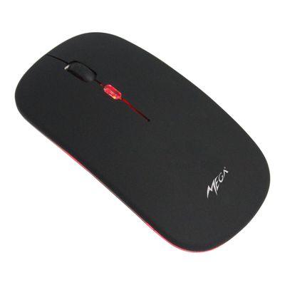 Kit 100 Mouses Sem Fio Recarregável Mega M185 com Led DPI Ajustável