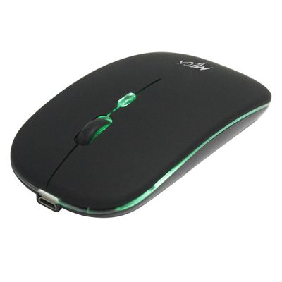 Kit 100 Mouses Sem Fio Recarregável Mega M185 com Led DPI Ajustável