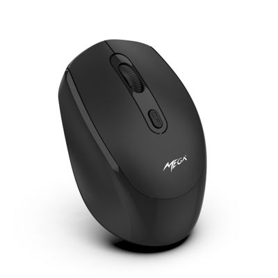 Kit 25 Mouses Sem Fio Recarregável Mega M180 Preto DPI Ajustável