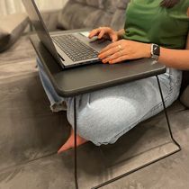 Suporte para Notebook Mesa Dobrável Ajustável- Preto