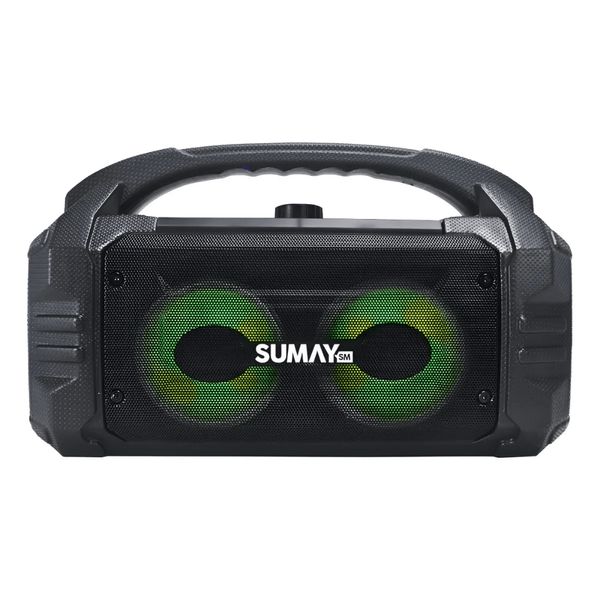 Caixa de Som Portátil Bluetooth Sunbox 50w Sumay sm Preto