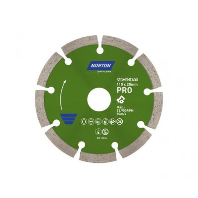 Disco Diam Norton Pro Segmentado Blister