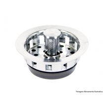 Cestinha Valv Americ Abs Cromada c/6pcs