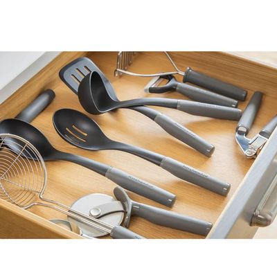 COLHER KITCHENAID DE SERVIR PERFURADA EM NYLON CINZA KAS004OHCGG
